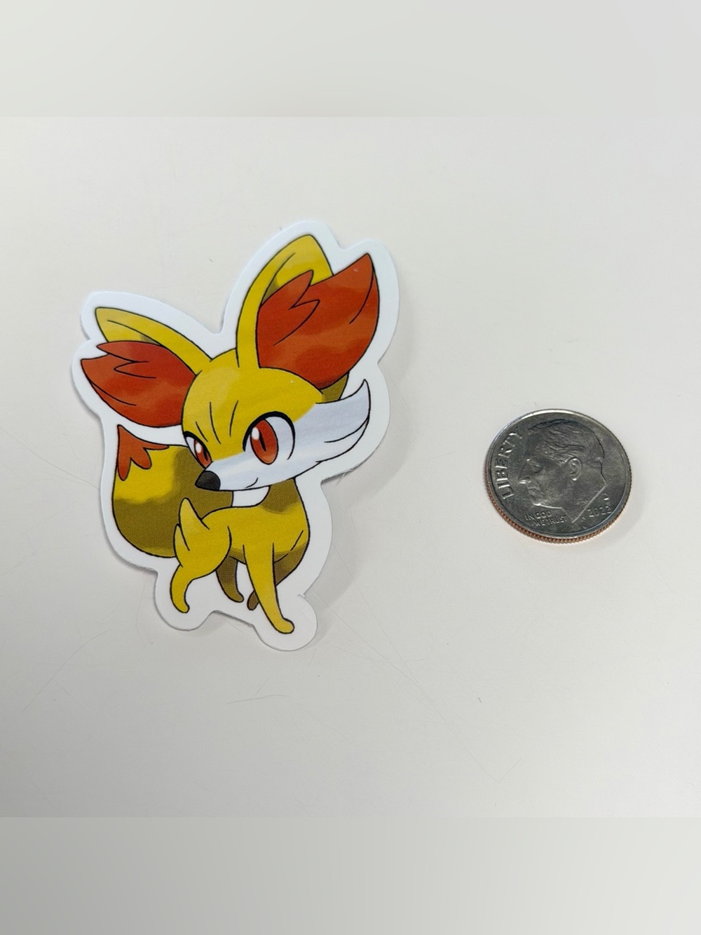 5/$10 Waterproof New Vinyl Sticker Decal Fennekin Pokémon